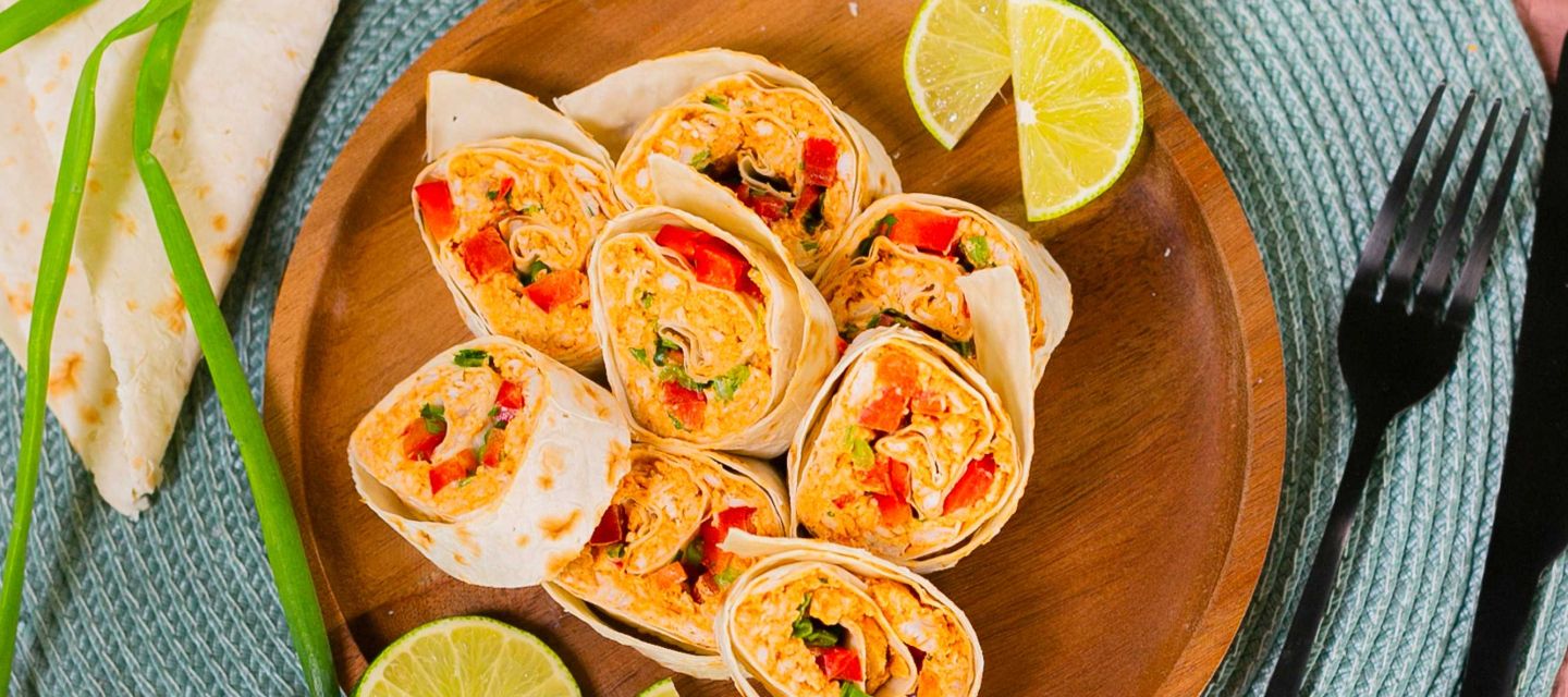 Рулет с курицей и овощами