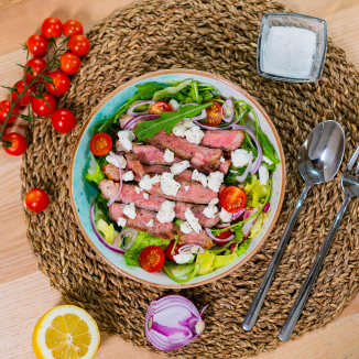 Стейк салат