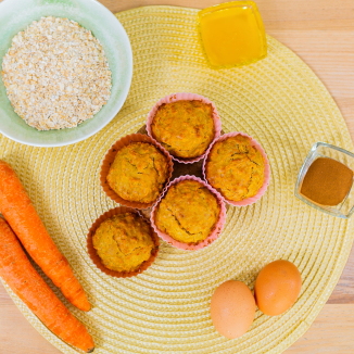 Морковные маффины