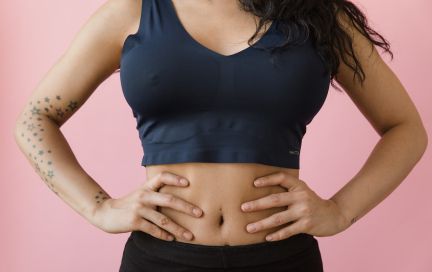 Упражнение на пресс — складка: техника выполнения