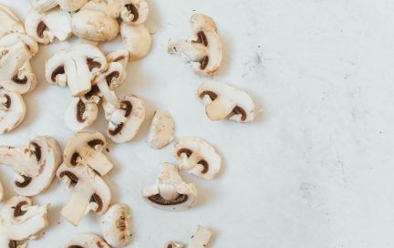 Сырые шампиньоны