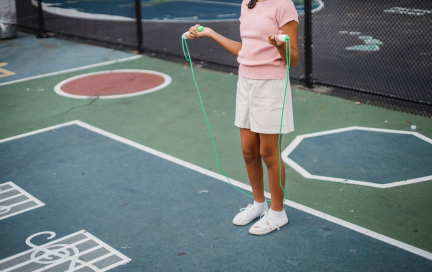 Скакалка — друг человека. Двойные прыжки