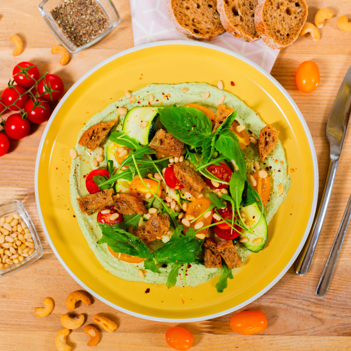 Песто-цукини салат