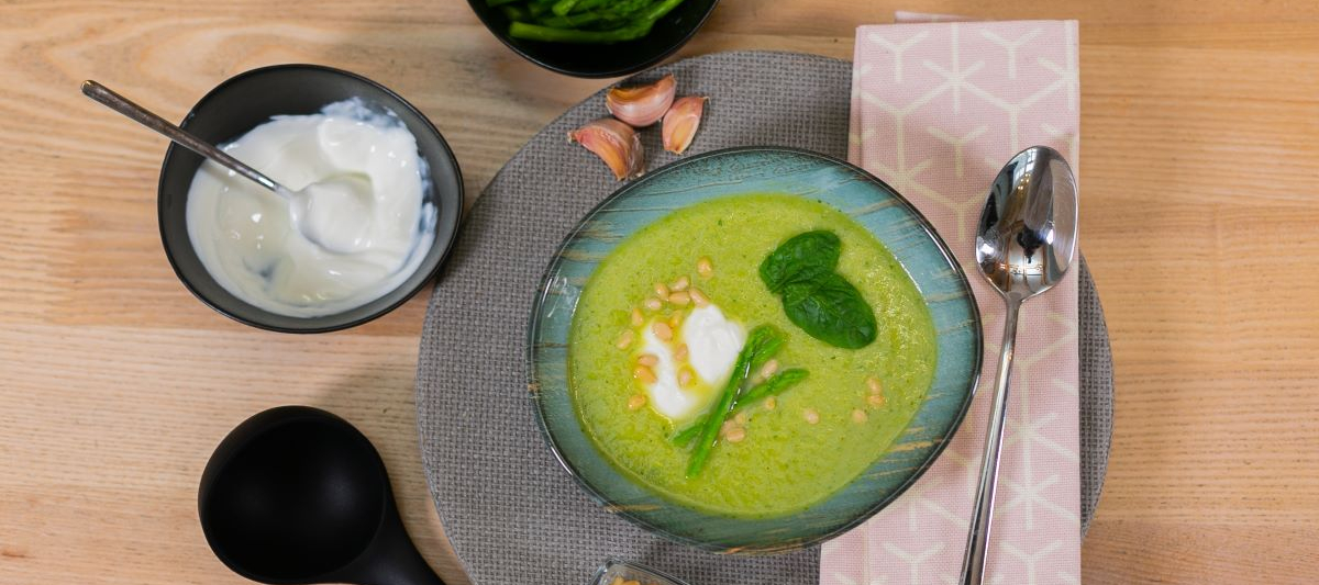 Крем-суп из спаржи