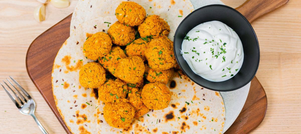 Запечённый фалафель