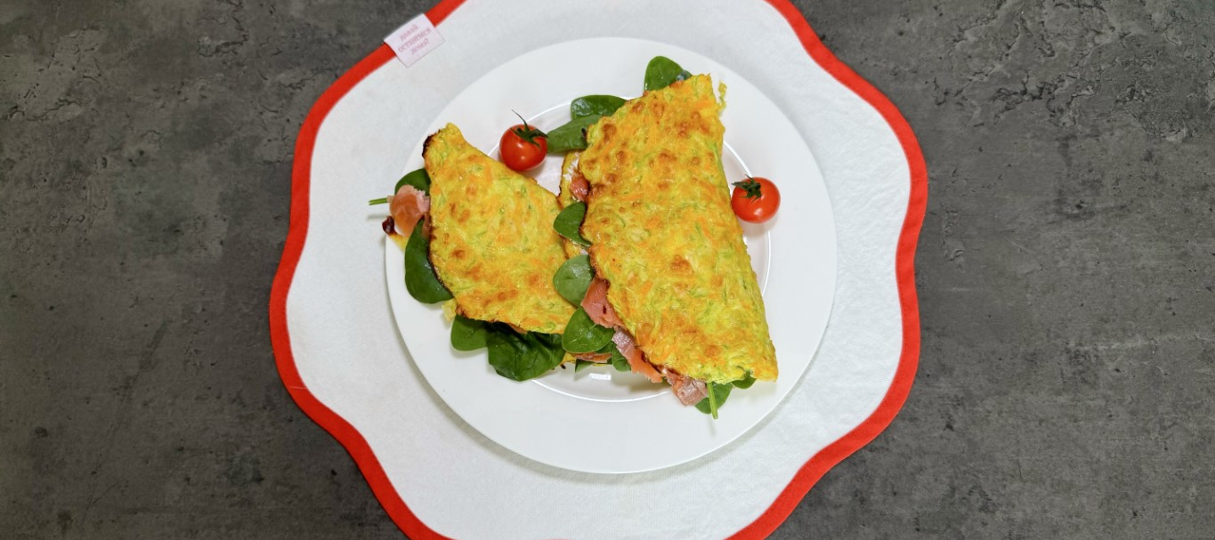 Морковно-кабачковая тортилья