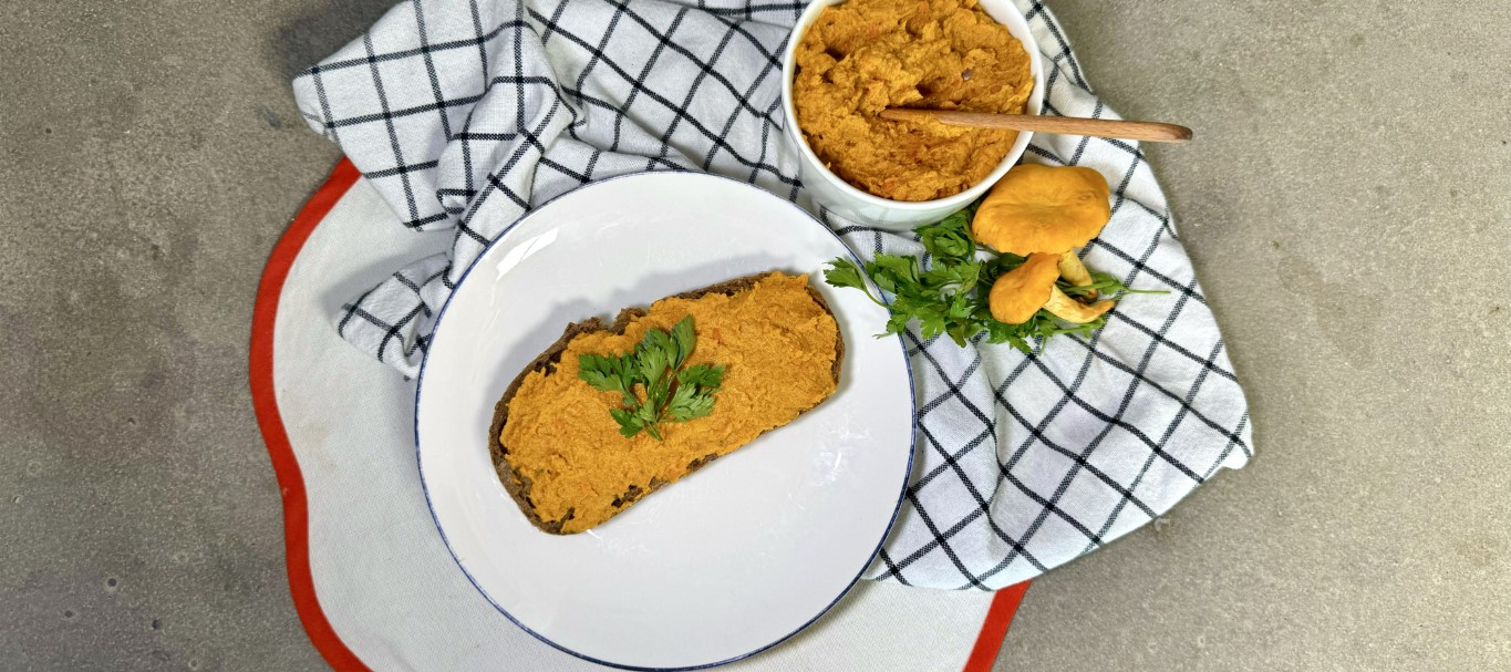 Намазка из лисичек