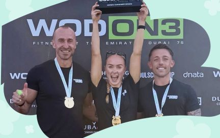 Сооснователь FitStars Михаил Прыгунов победил на международном турнире WODON3 в Дубае