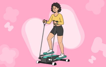 Тренировки на степпере — упражнения для похудения, ног и ягодиц