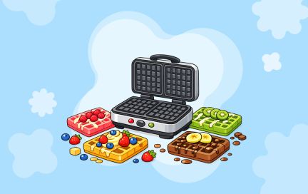 Вафельница спасает фигуру: ПП-рецепты вафель
