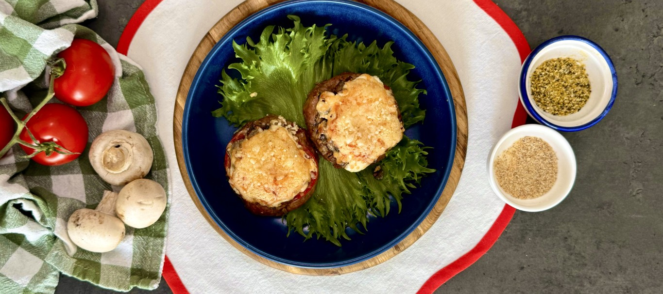 Мясные гнезда с грибами