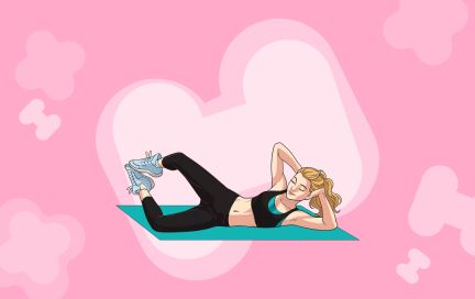 Упражнение «Ракушка»: как разбудить ягодицы перед тренировкой