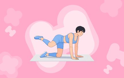 Упражнение «пожарный гидрант» — для круглой попы и ровной осанки